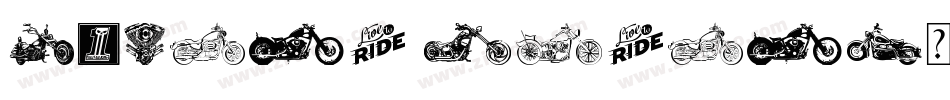 Harley Style字体转换
